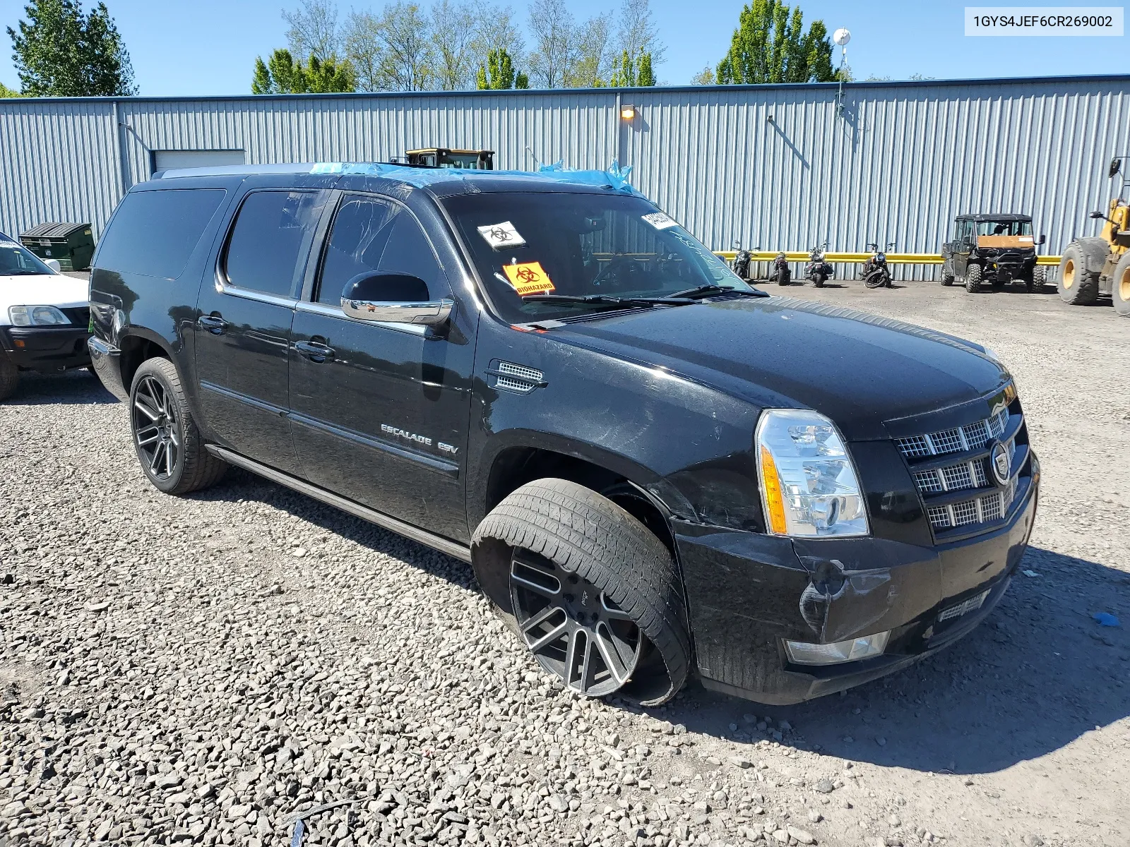 1GYS4JEF6CR269002 2012 Cadillac Escalade Esv Premium