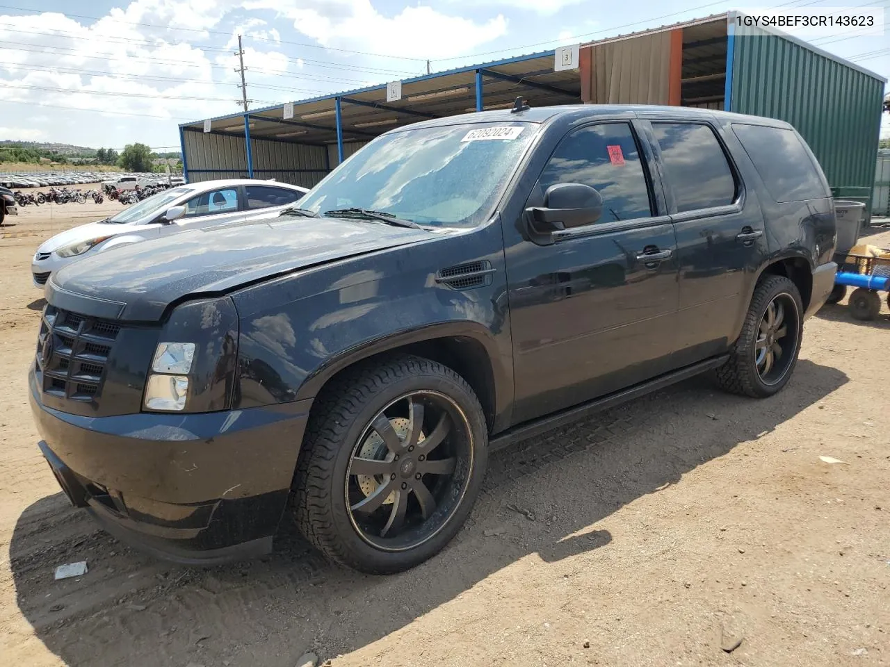 2012 Cadillac Escalade Luxury VIN: 1GYS4BEF3CR143623 Lot: 62092024