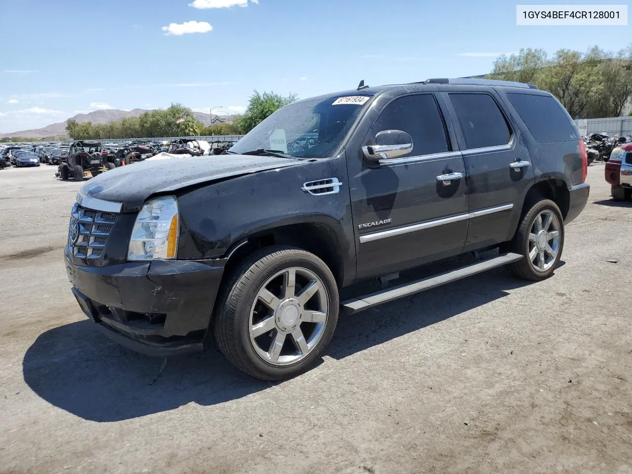 2012 Cadillac Escalade Luxury VIN: 1GYS4BEF4CR128001 Lot: 67161934