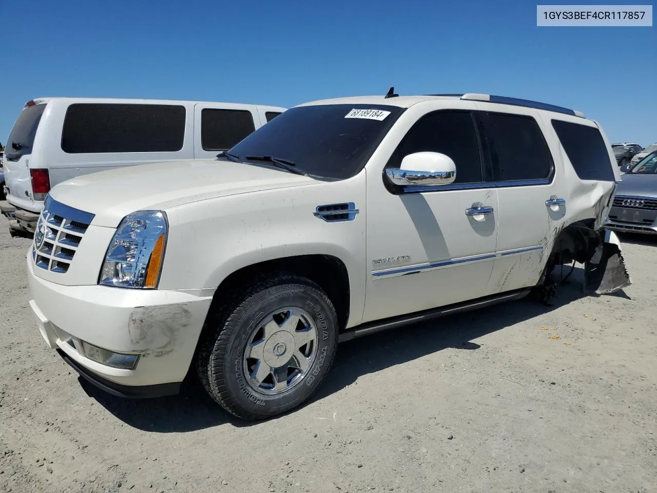 2012 Cadillac Escalade Luxury VIN: 1GYS3BEF4CR117857 Lot: 68189184