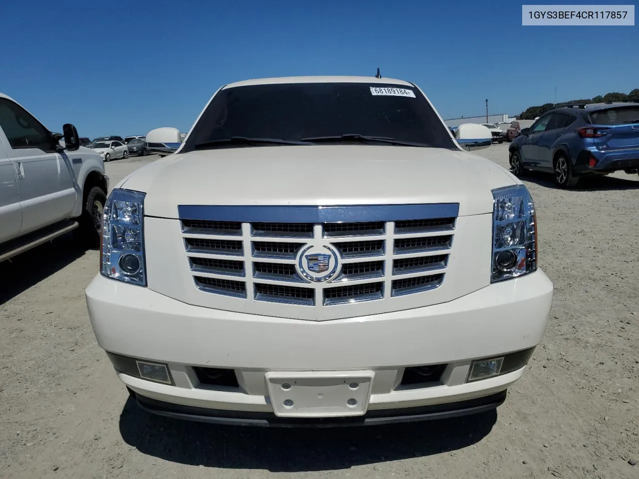 2012 Cadillac Escalade Luxury VIN: 1GYS3BEF4CR117857 Lot: 68189184