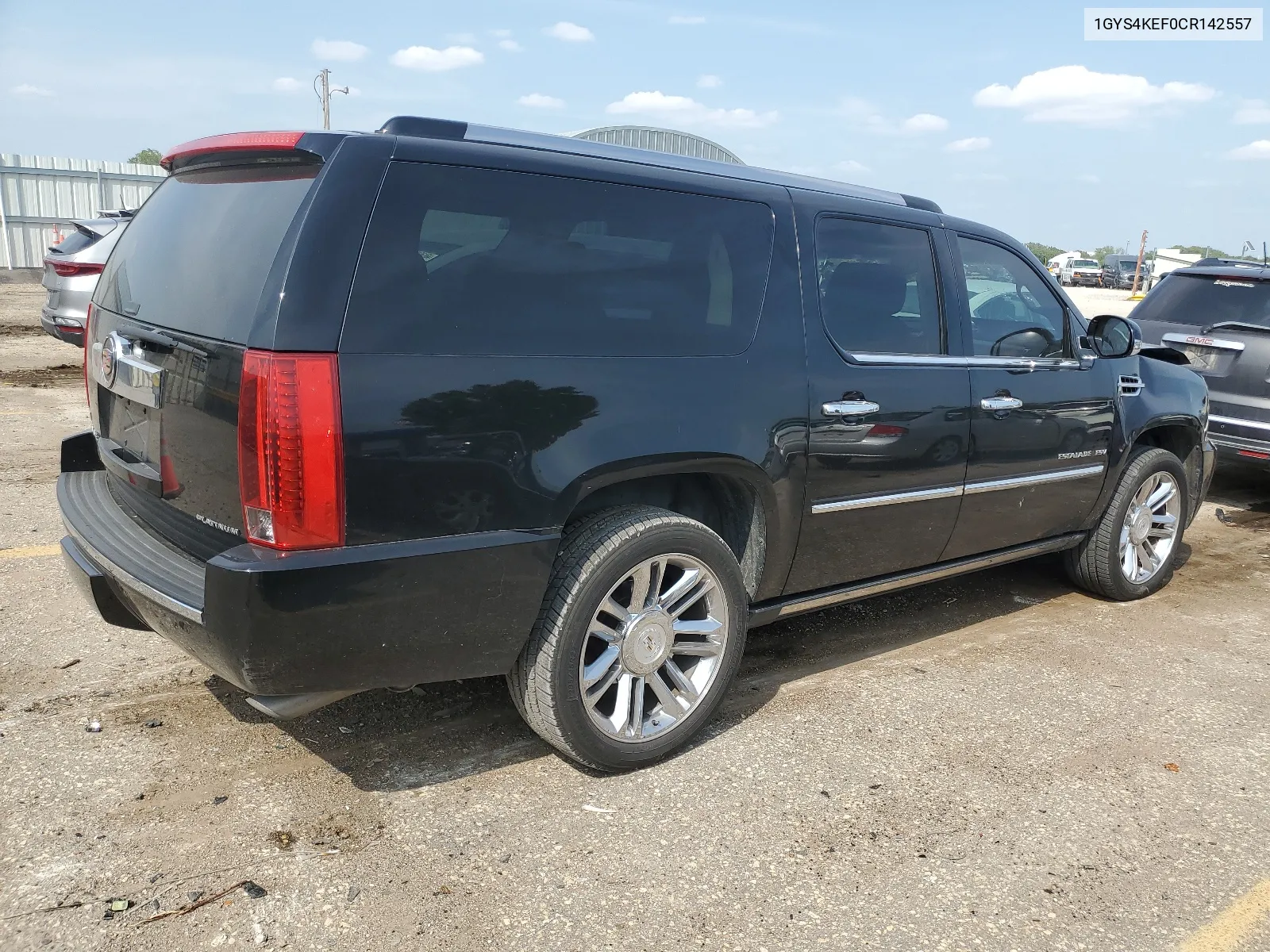 2012 Cadillac Escalade Esv Platinum VIN: 1GYS4KEF0CR142557 Lot: 68472494