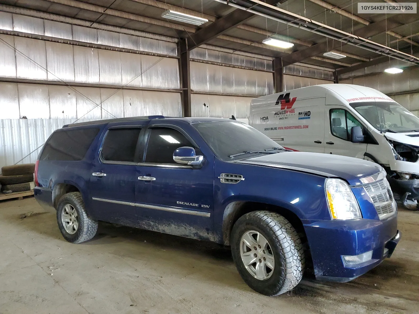 2012 Cadillac Escalade Esv Platinum VIN: 1GYS4KEF1CR231926 Lot: 69009664