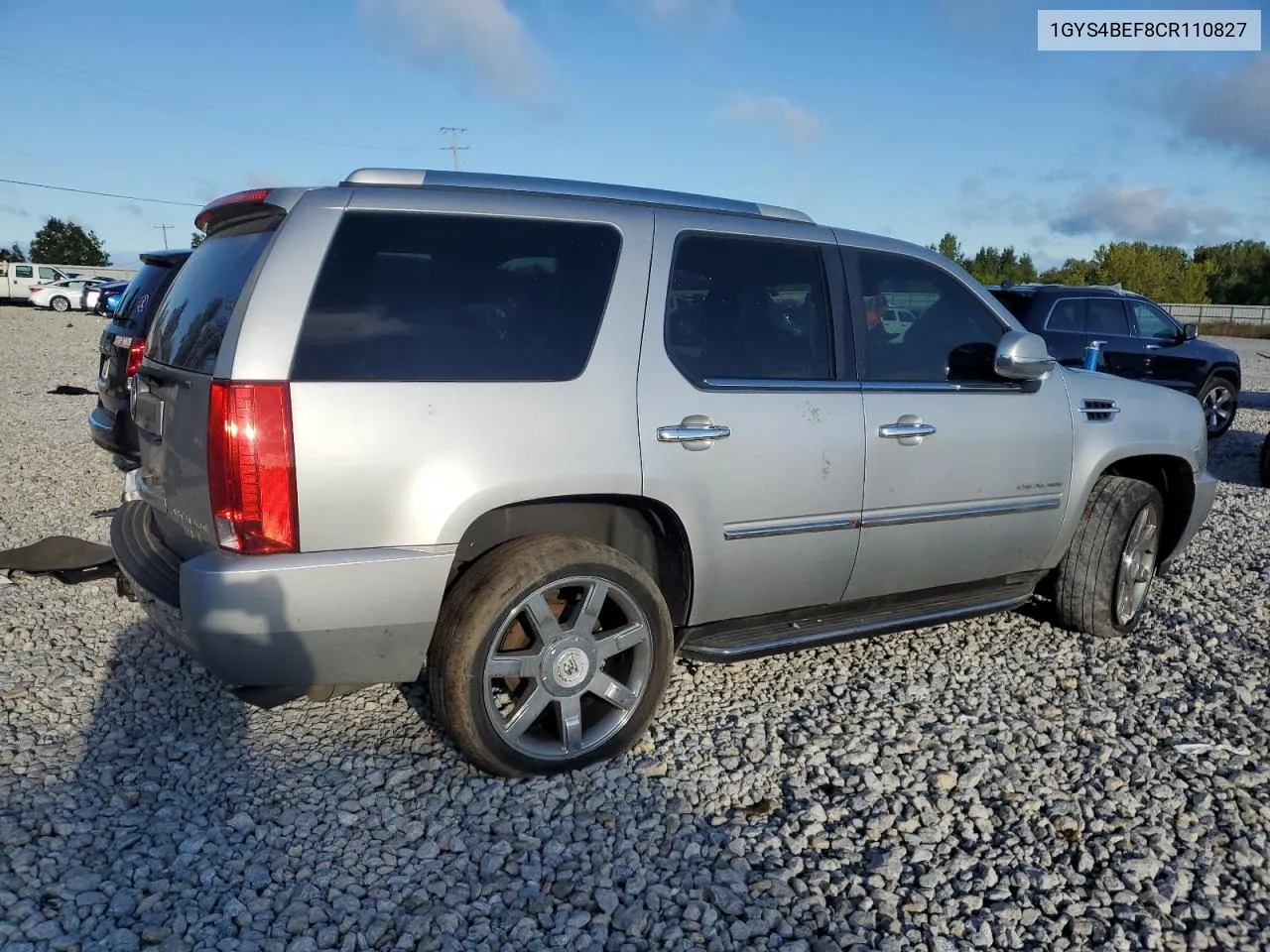 2012 Cadillac Escalade Luxury VIN: 1GYS4BEF8CR110827 Lot: 70494424