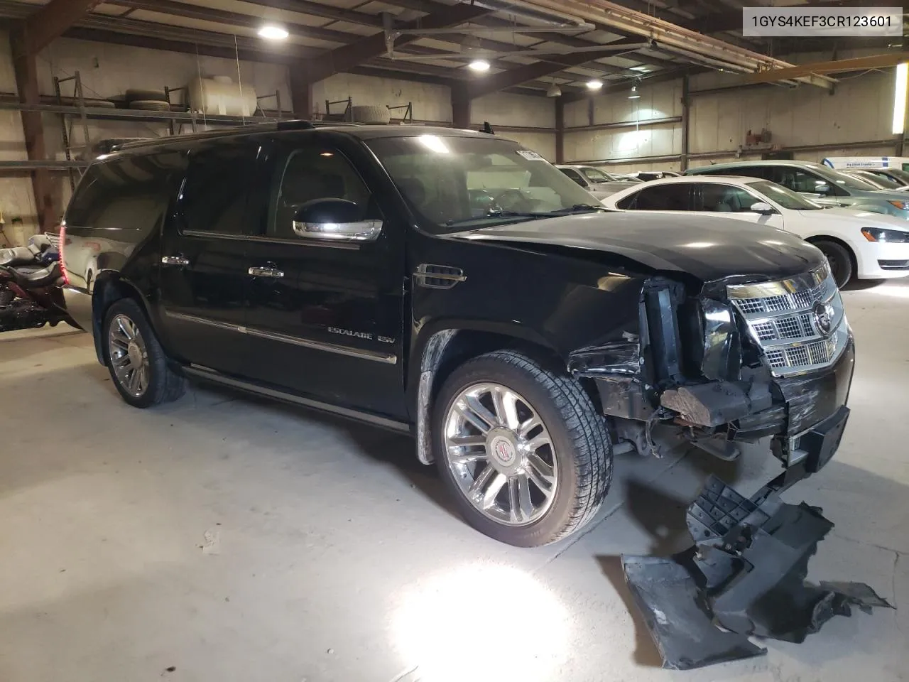 2012 Cadillac Escalade Esv Platinum VIN: 1GYS4KEF3CR123601 Lot: 71739674