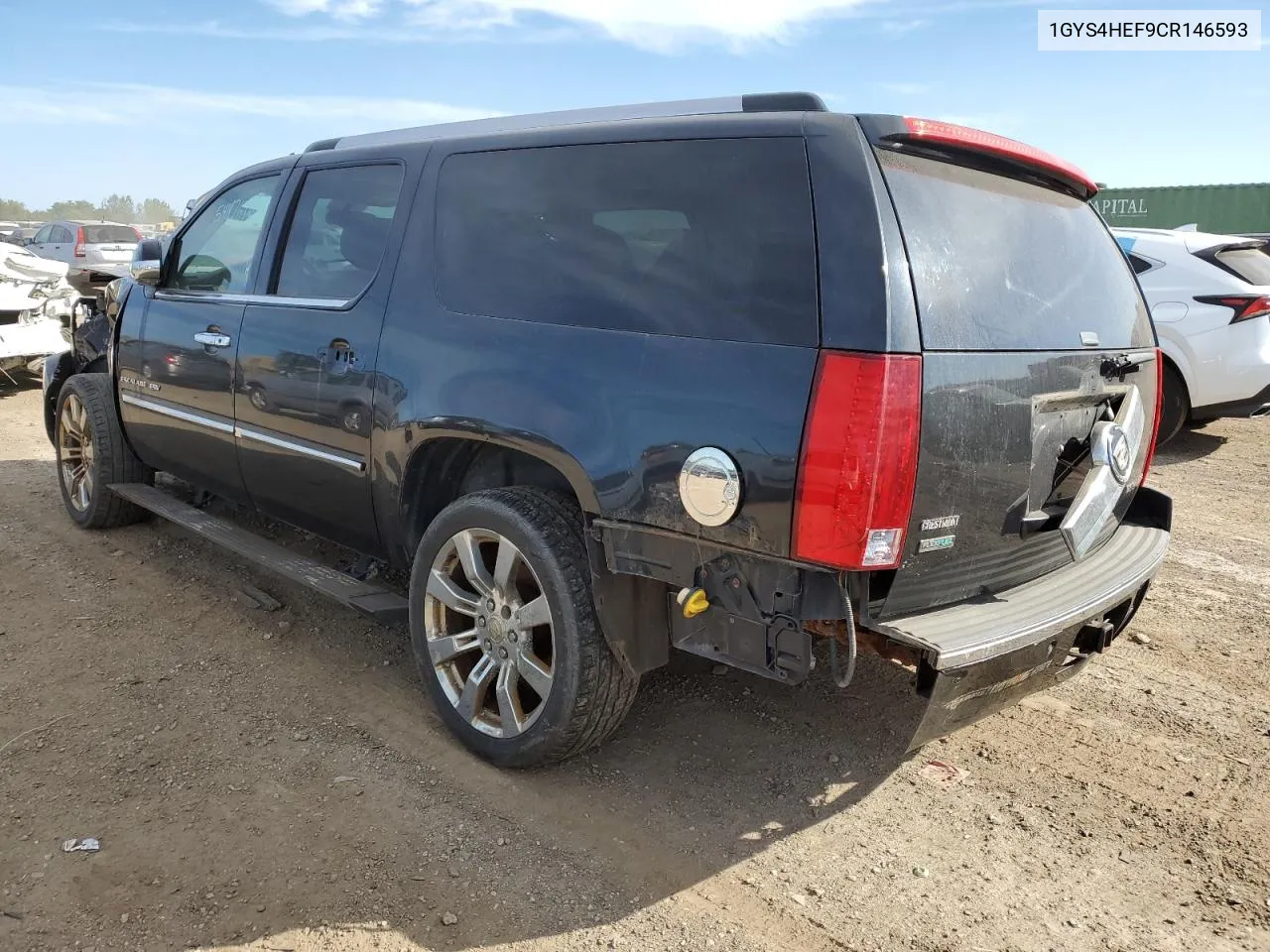 2012 Cadillac Escalade Esv Luxury VIN: 1GYS4HEF9CR146593 Lot: 73393994