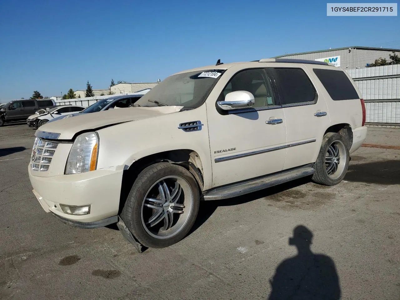 2012 Cadillac Escalade Luxury VIN: 1GYS4BEF2CR291715 Lot: 77212104