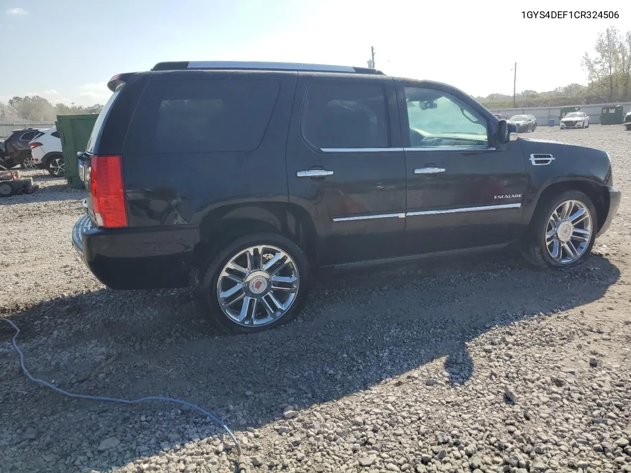 2012 Cadillac Escalade Platinum VIN: 1GYS4DEF1CR324506 Lot: 77648884