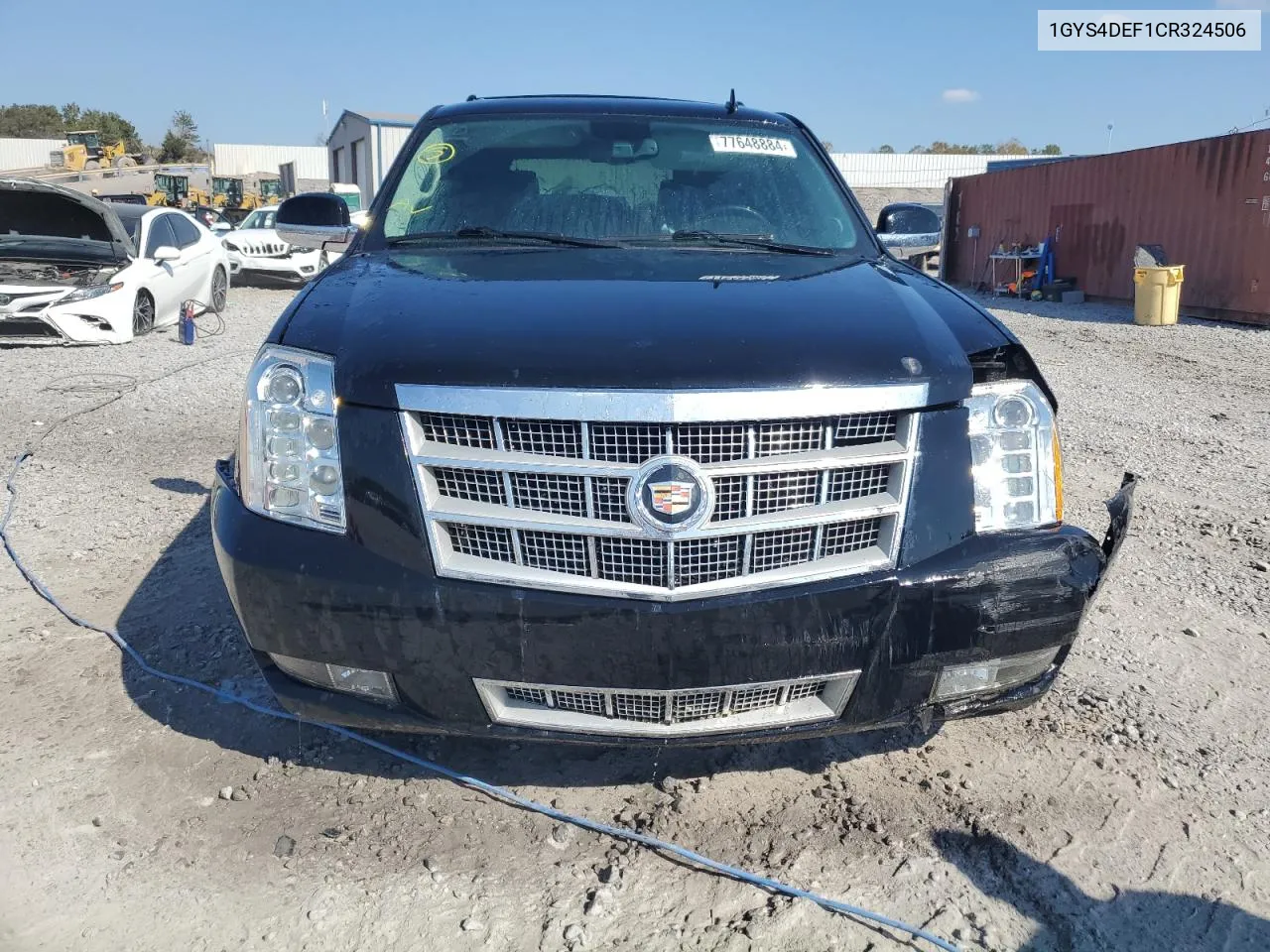 2012 Cadillac Escalade Platinum VIN: 1GYS4DEF1CR324506 Lot: 77648884