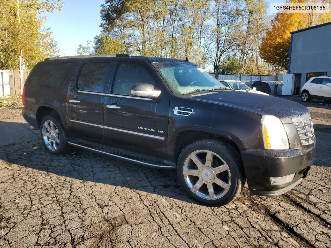 2012 Cadillac Escalade Esv Luxury VIN: 1GYS4HEF6CR108156 Lot: 79930954