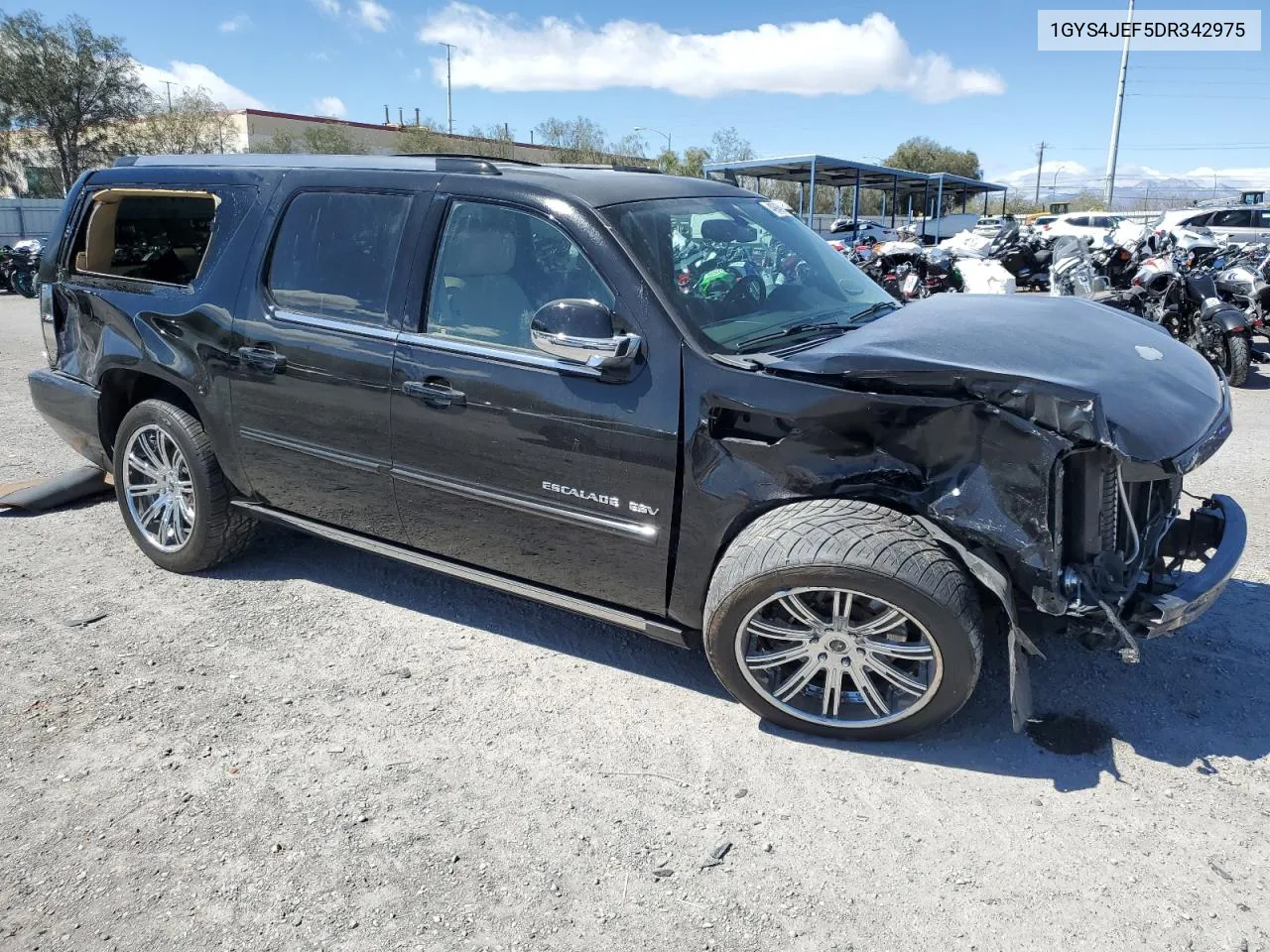 2013 Cadillac Escalade Esv Premium VIN: 1GYS4JEF5DR342975 Lot: 49945994