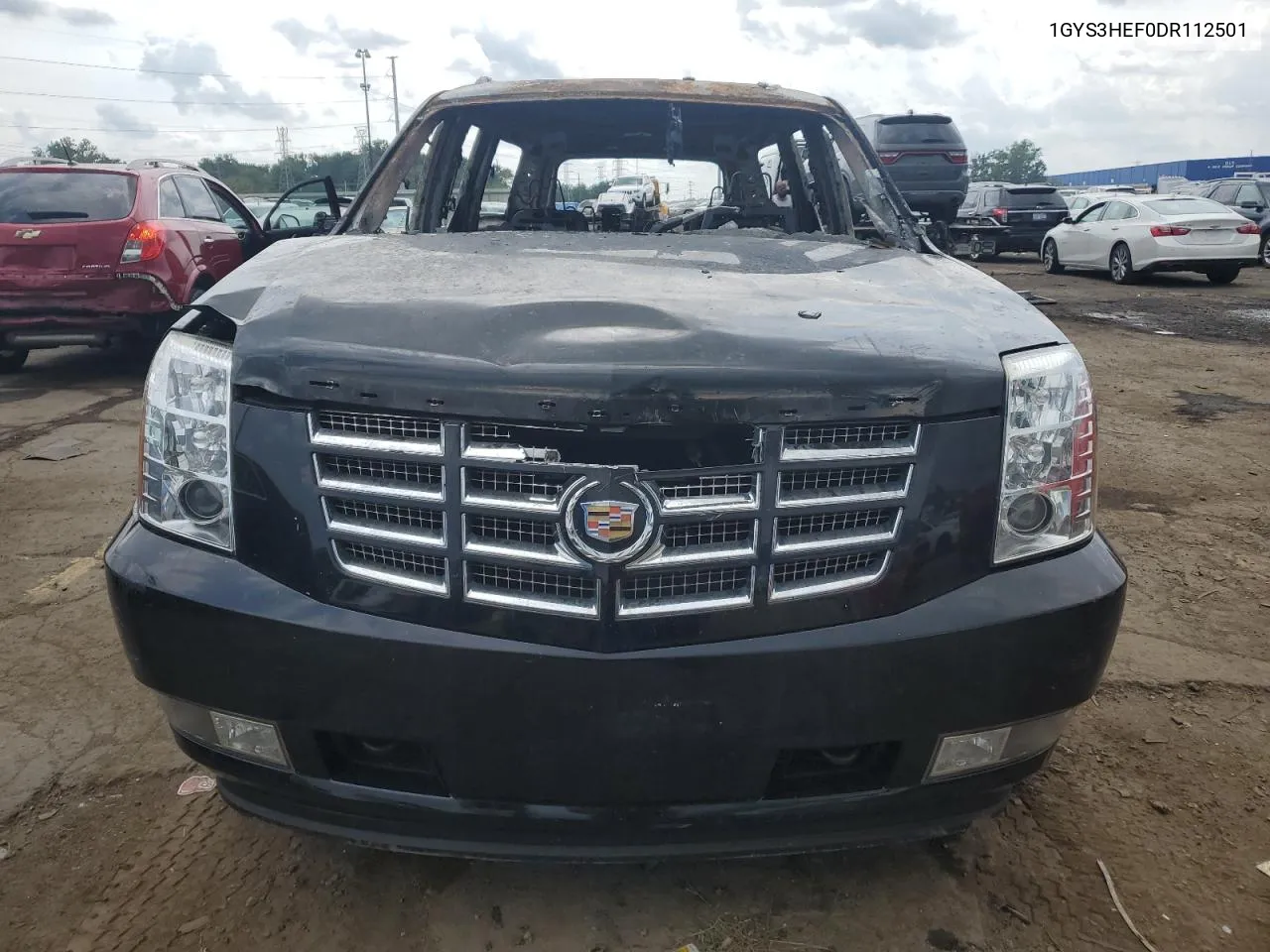 1GYS3HEF0DR112501 2013 Cadillac Escalade Esv Luxury