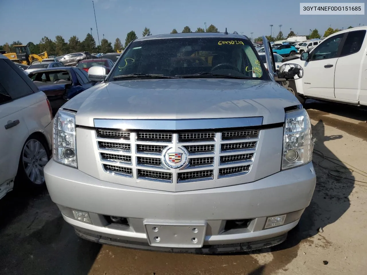 2013 Cadillac Escalade Ext Premium VIN: 3GYT4NEF0DG151685 Lot: 68430214