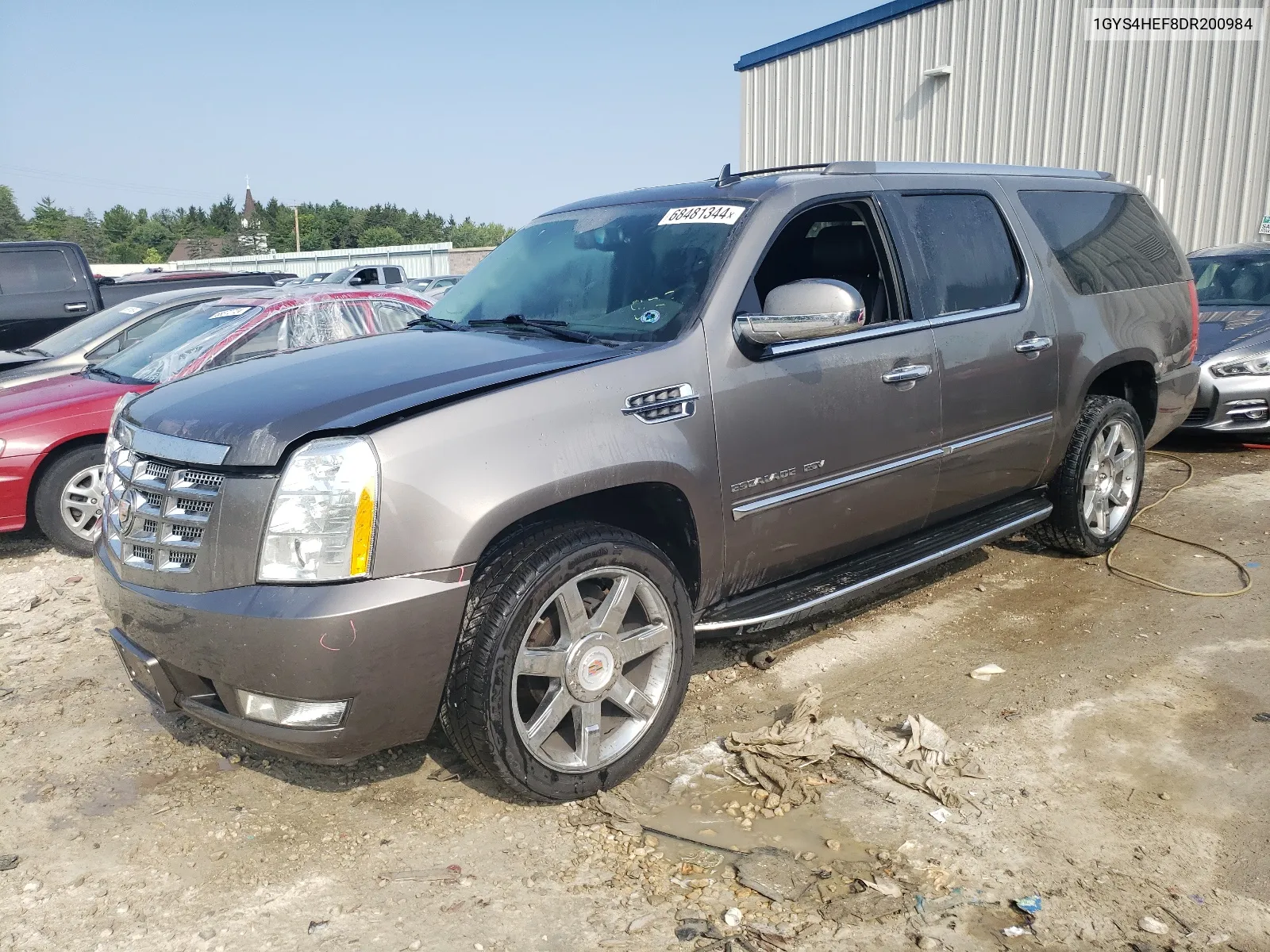 2013 Cadillac Escalade Esv Luxury VIN: 1GYS4HEF8DR200984 Lot: 68481344