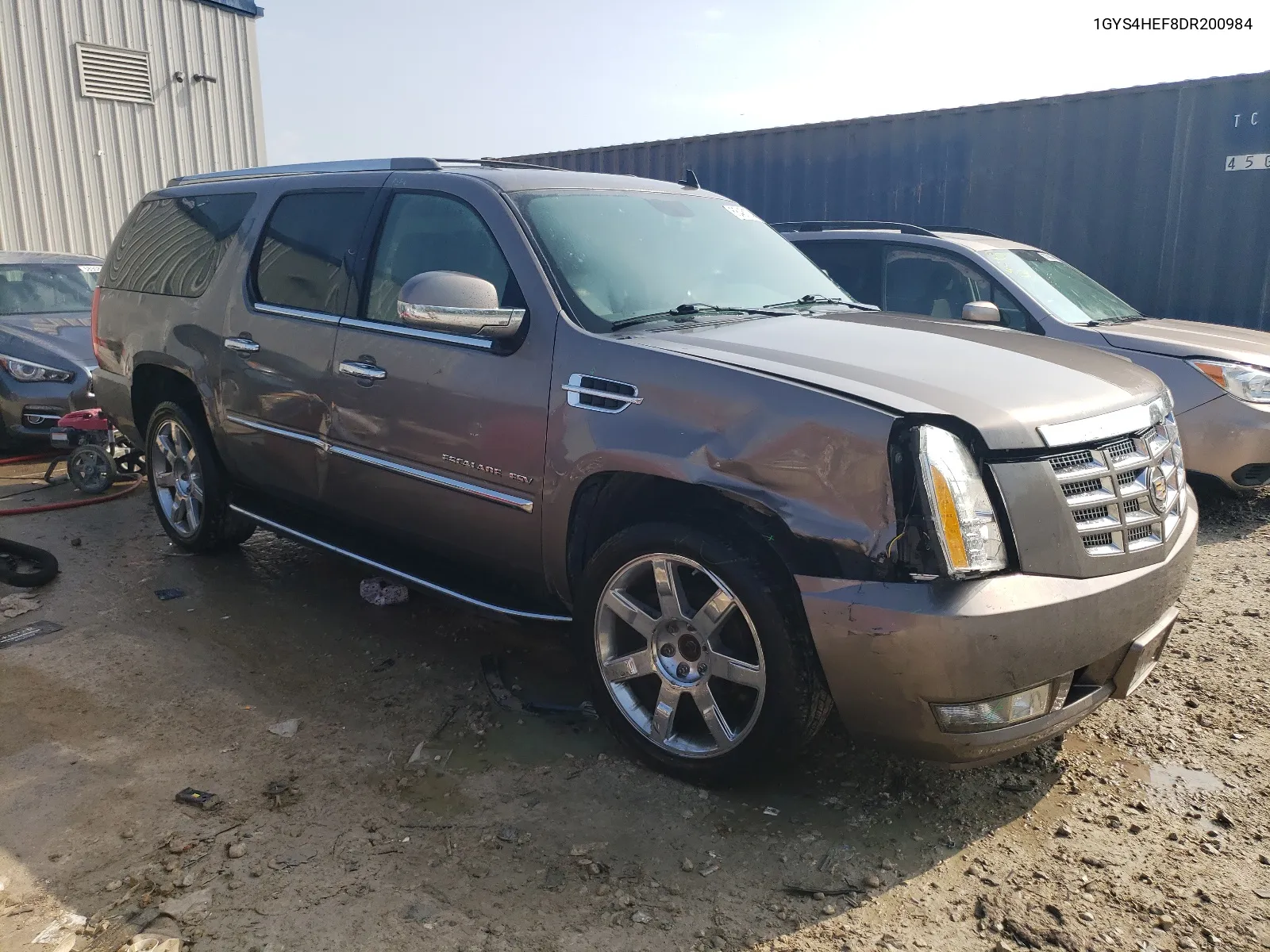 2013 Cadillac Escalade Esv Luxury VIN: 1GYS4HEF8DR200984 Lot: 68481344