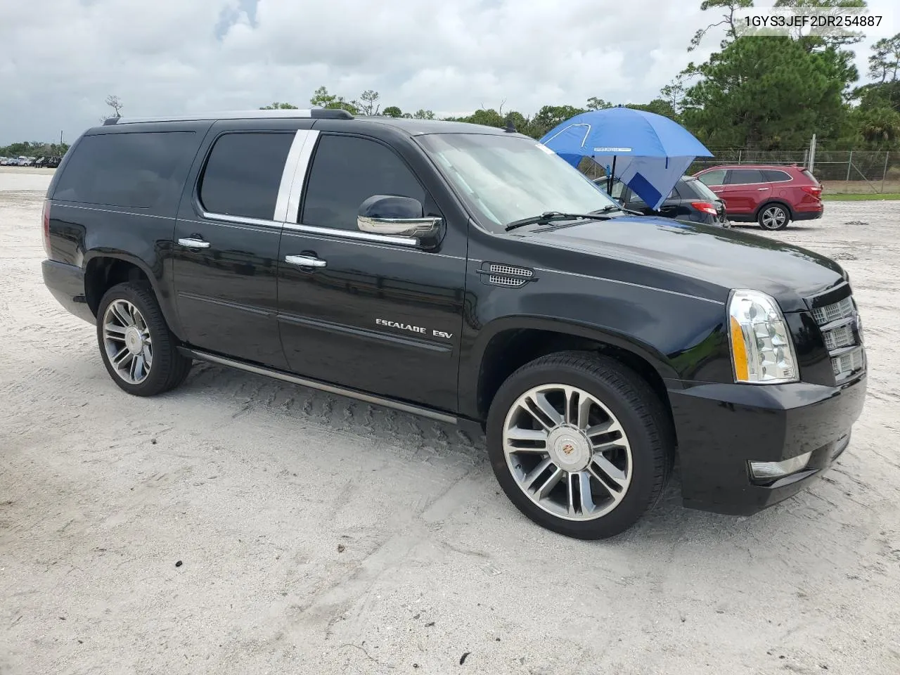 2013 Cadillac Escalade Esv Premium VIN: 1GYS3JEF2DR254887 Lot: 70017254