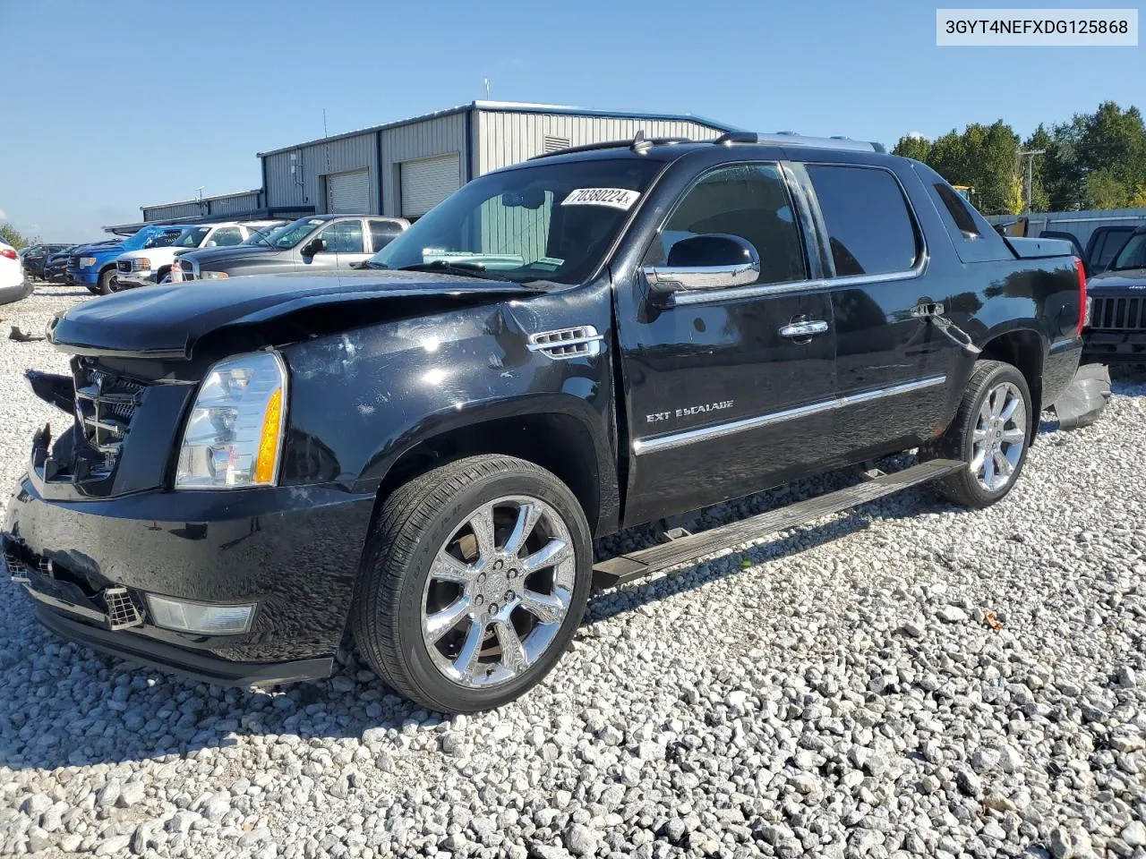 2013 Cadillac Escalade Ext Premium VIN: 3GYT4NEFXDG125868 Lot: 70380224