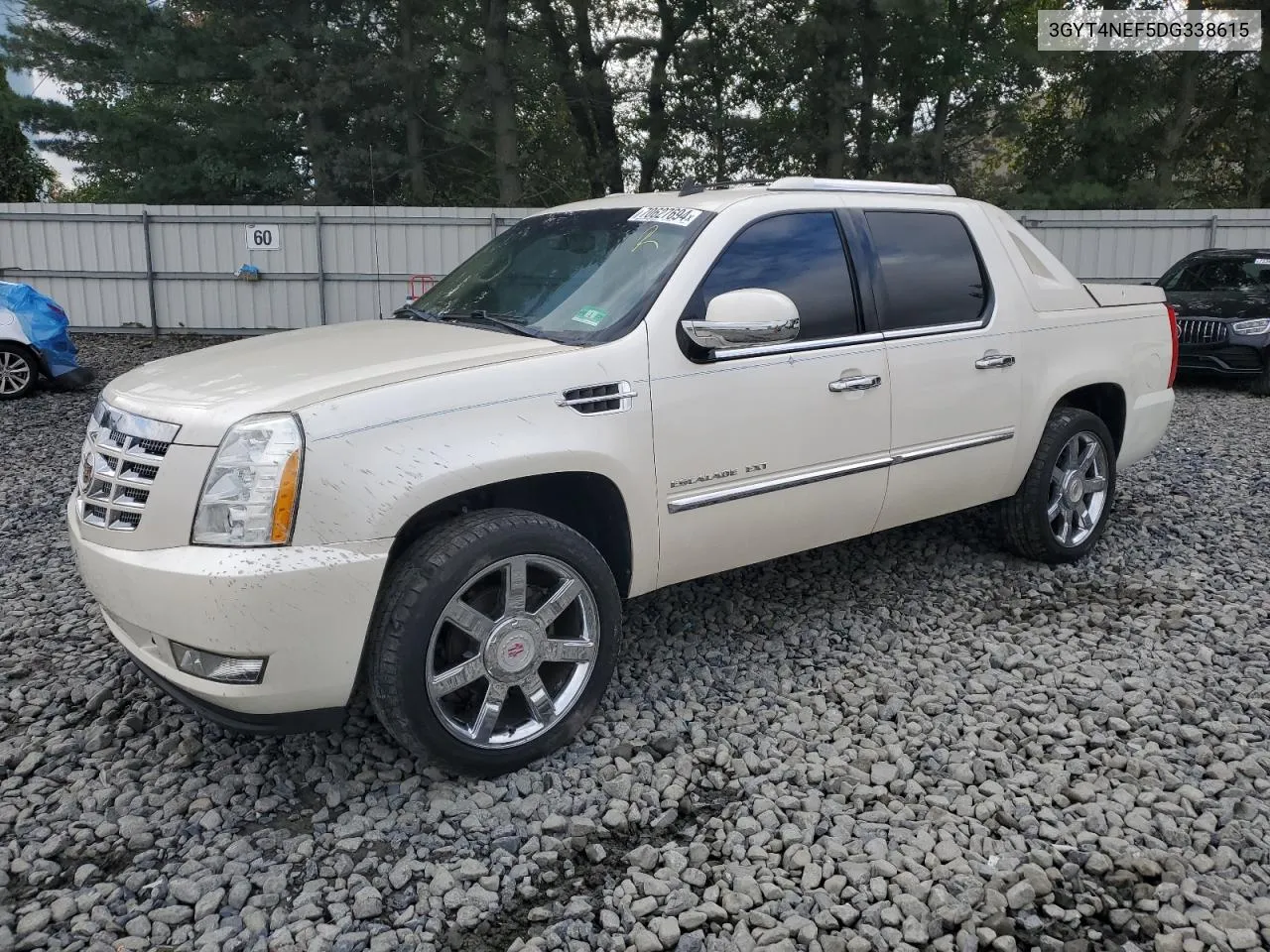 2013 Cadillac Escalade Ext Premium VIN: 3GYT4NEF5DG338615 Lot: 70627694