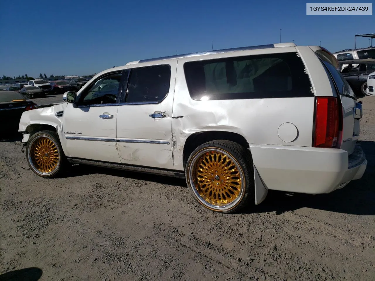 2013 Cadillac Escalade Esv Platinum VIN: 1GYS4KEF2DR247439 Lot: 71094474