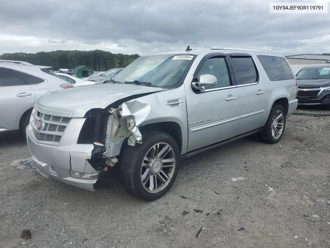 1GYS4JEF9DR119791 2013 Cadillac Escalade Esv Premium