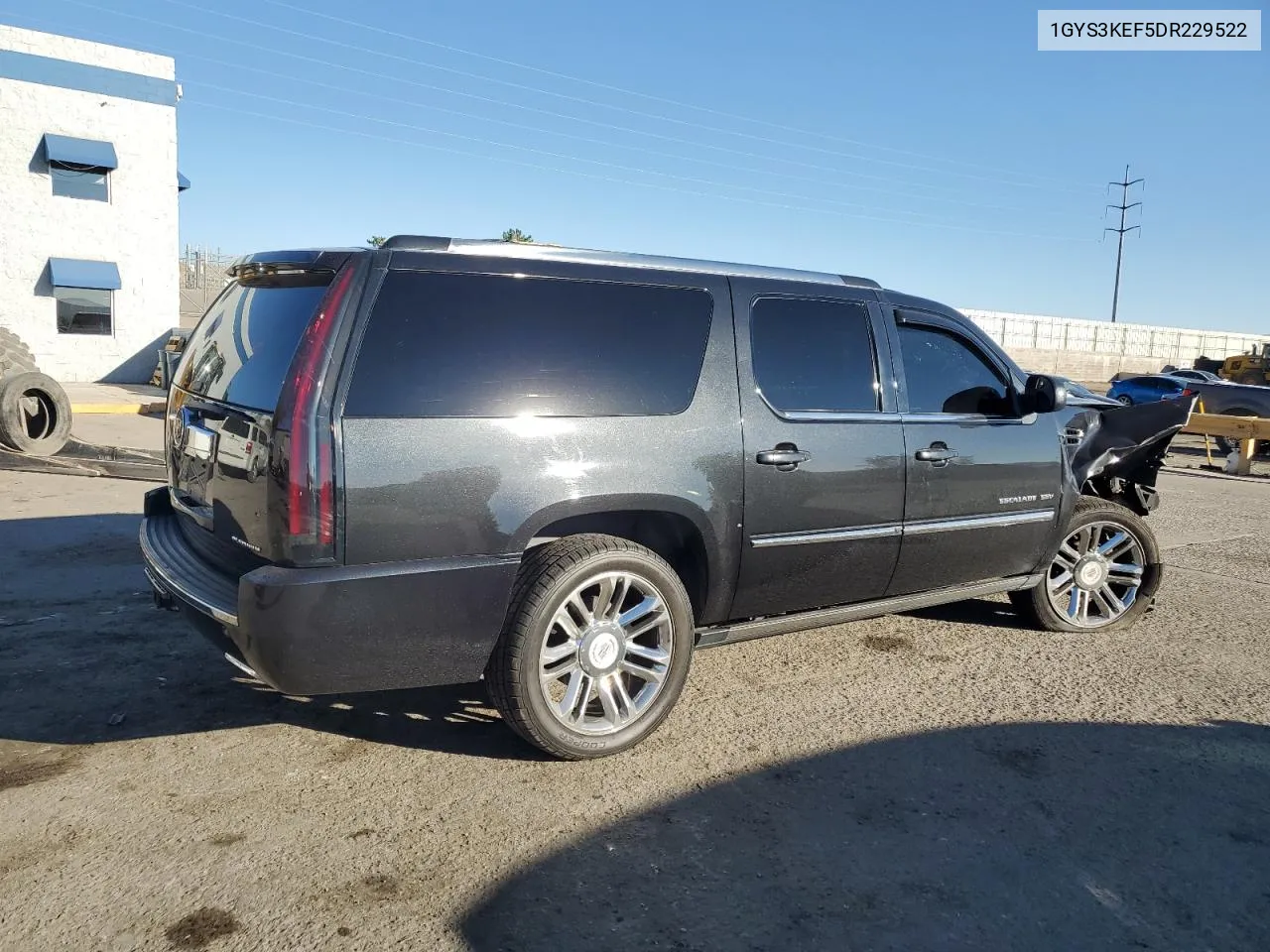 2013 Cadillac Escalade Esv Platinum VIN: 1GYS3KEF5DR229522 Lot: 72685834