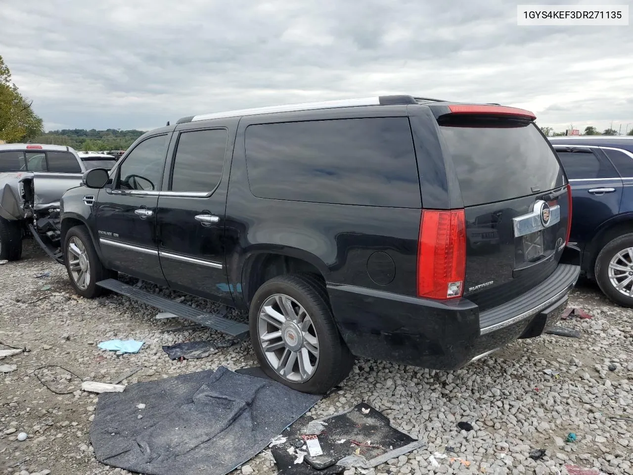 2013 Cadillac Escalade Esv Platinum VIN: 1GYS4KEF3DR271135 Lot: 73414884