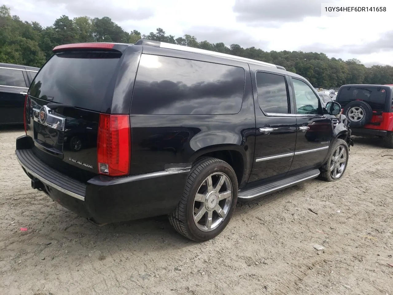 1GYS4HEF6DR141658 2013 Cadillac Escalade Esv Luxury