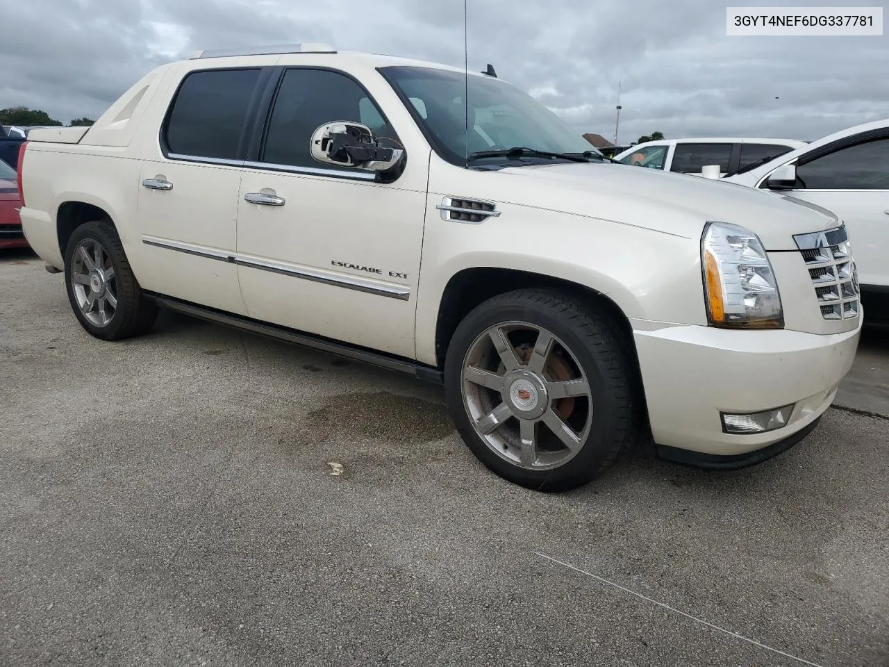 2013 Cadillac Escalade Ext Premium VIN: 3GYT4NEF6DG337781 Lot: 74983004