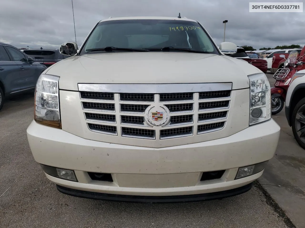 2013 Cadillac Escalade Ext Premium VIN: 3GYT4NEF6DG337781 Lot: 74983004