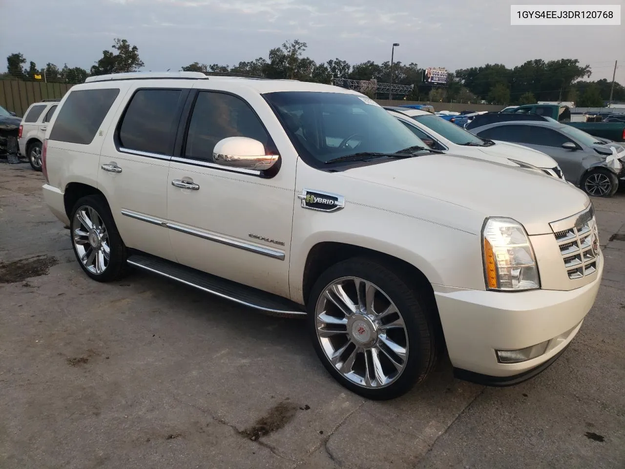 2013 Cadillac Escalade Hybrid VIN: 1GYS4EEJ3DR120768 Lot: 76203154