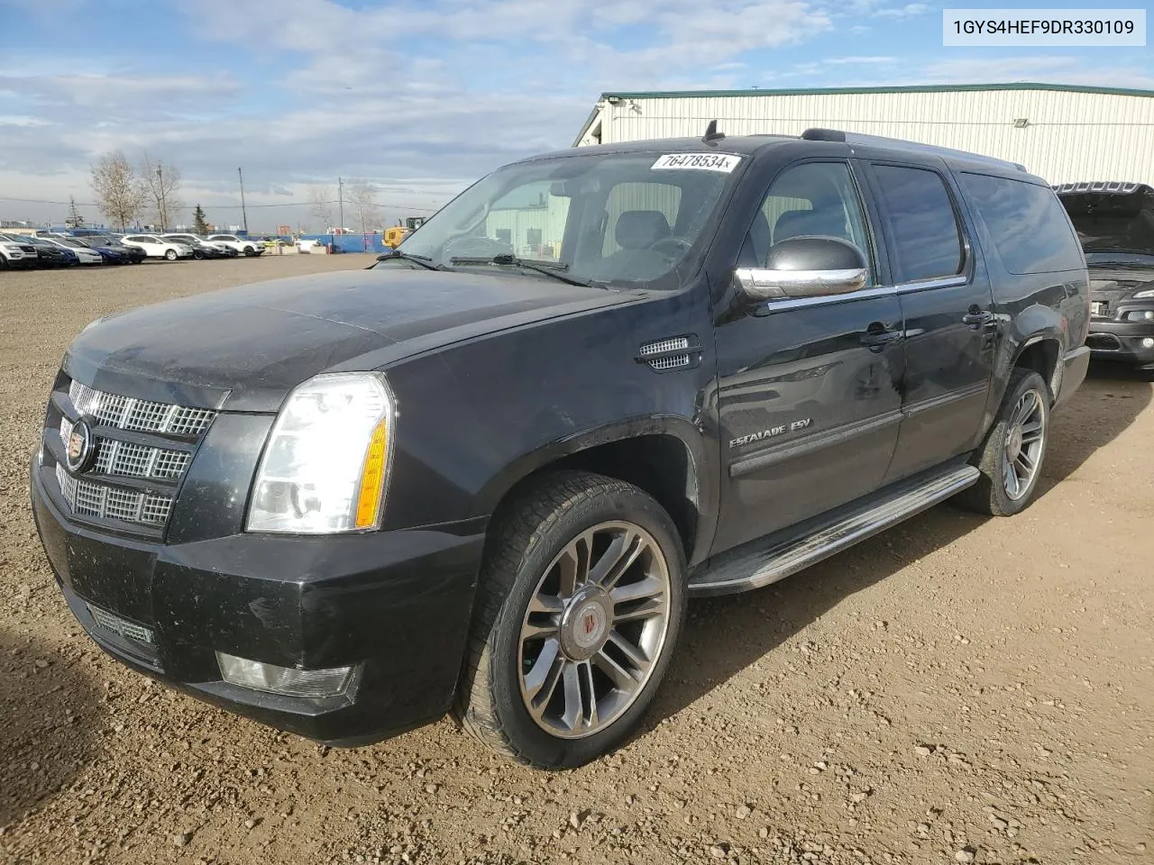 2013 Cadillac Escalade Esv Luxury VIN: 1GYS4HEF9DR330109 Lot: 76478534