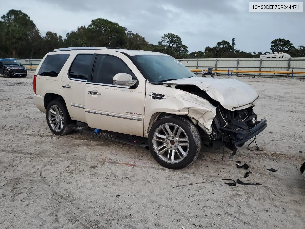 2013 Cadillac Escalade Platinum VIN: 1GYS3DEF7DR244471 Lot: 79534644