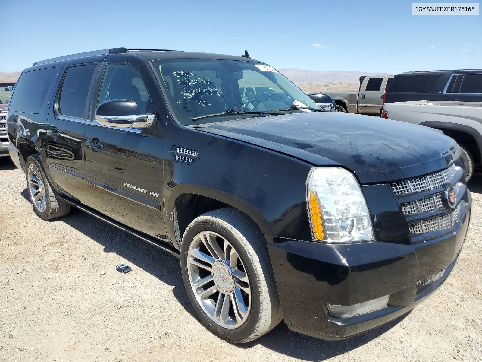 2014 Cadillac Escalade Esv Premium VIN: 1GYS3JEFXER176165 Lot: 57696584