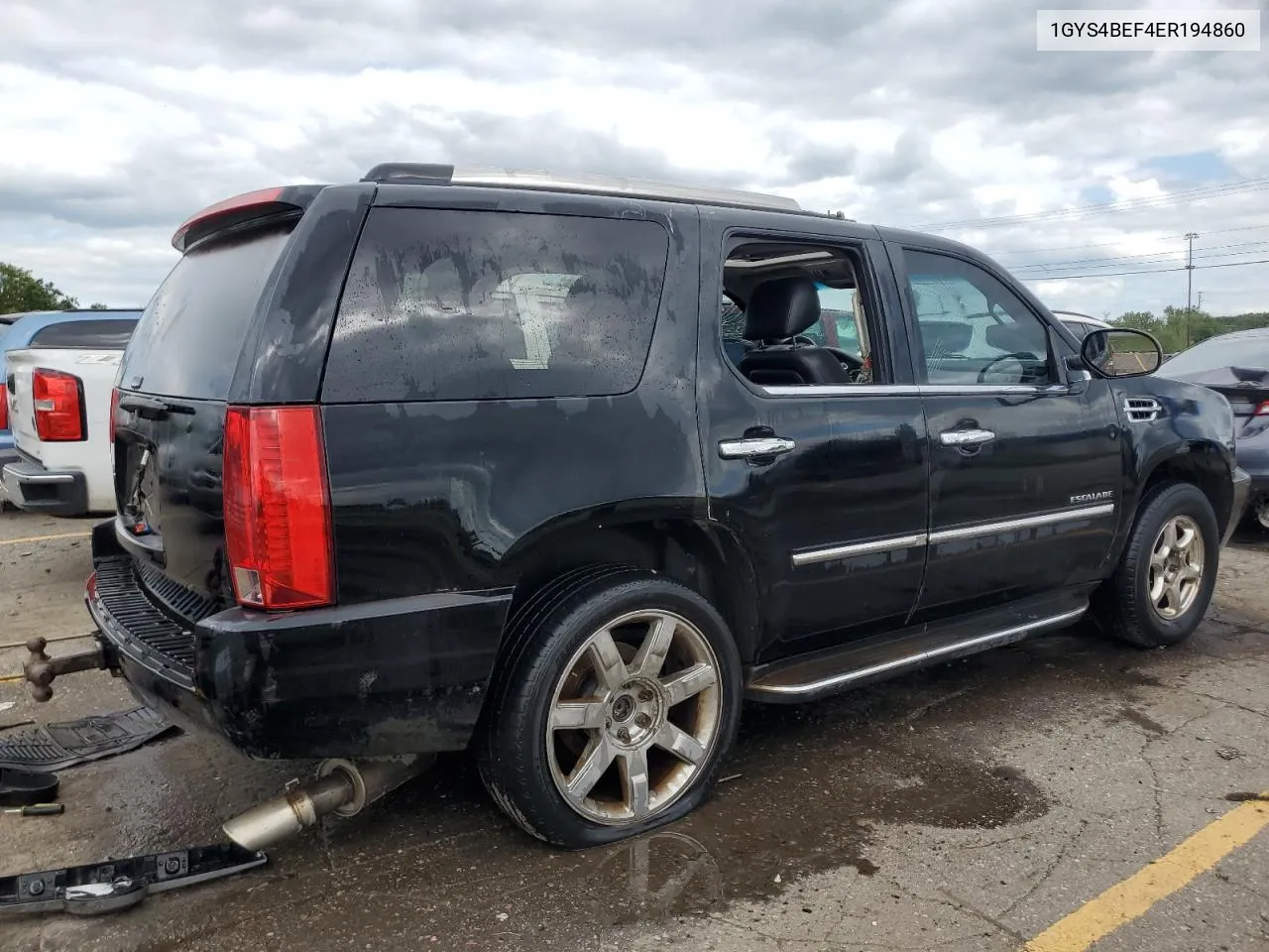 2014 Cadillac Escalade Luxury VIN: 1GYS4BEF4ER194860 Lot: 67661094