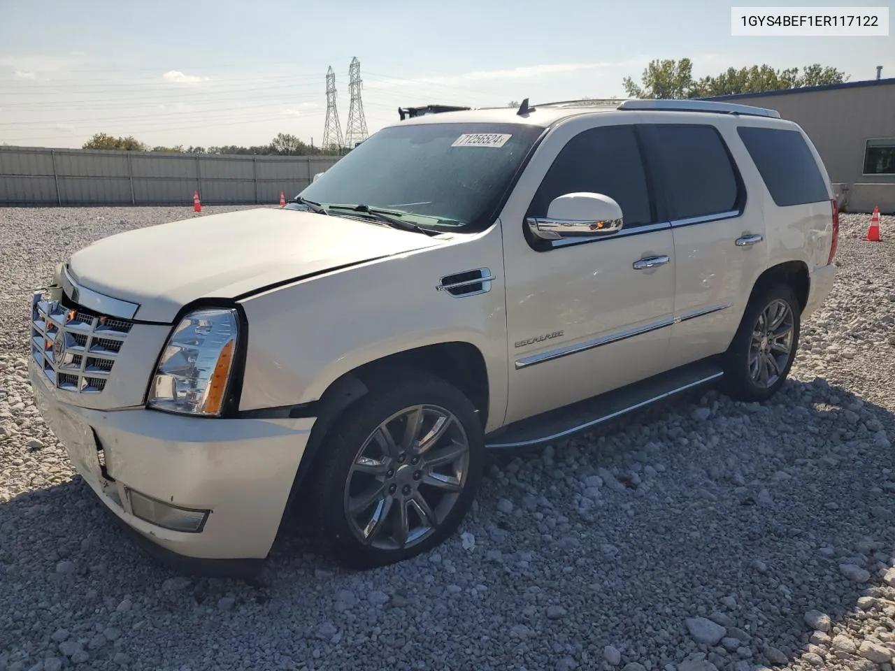 2014 Cadillac Escalade Luxury VIN: 1GYS4BEF1ER117122 Lot: 71256524