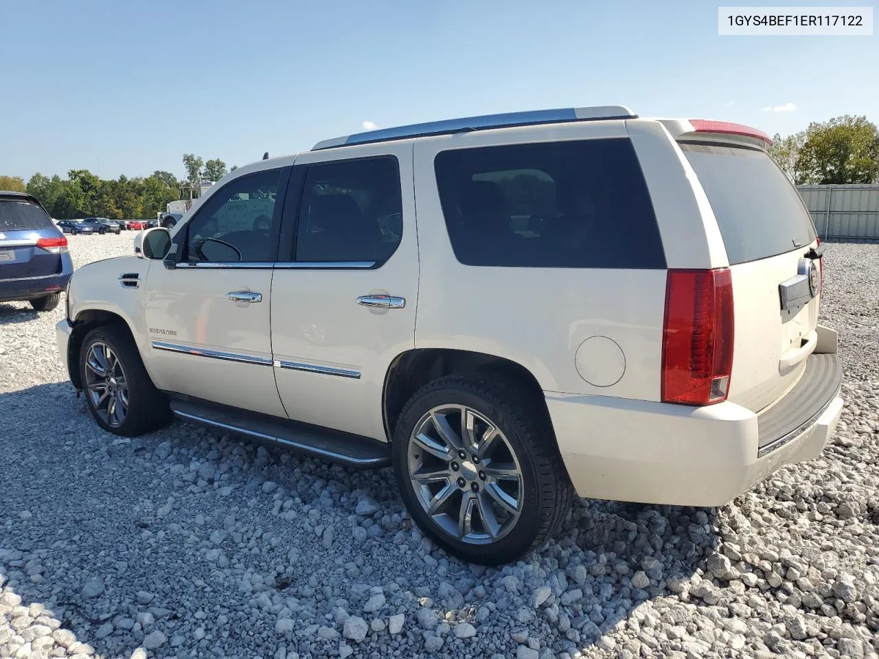 2014 Cadillac Escalade Luxury VIN: 1GYS4BEF1ER117122 Lot: 71256524