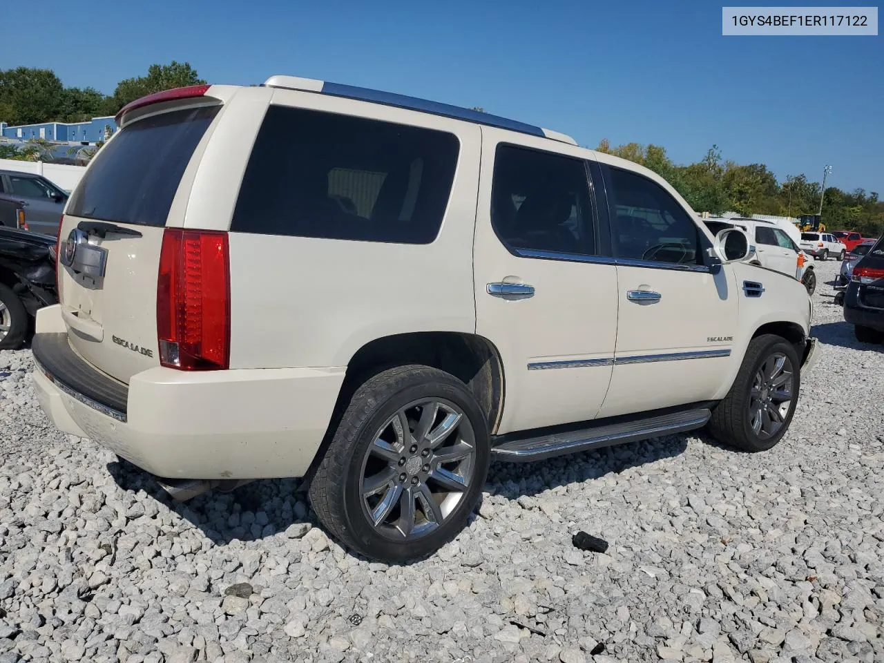 2014 Cadillac Escalade Luxury VIN: 1GYS4BEF1ER117122 Lot: 71256524