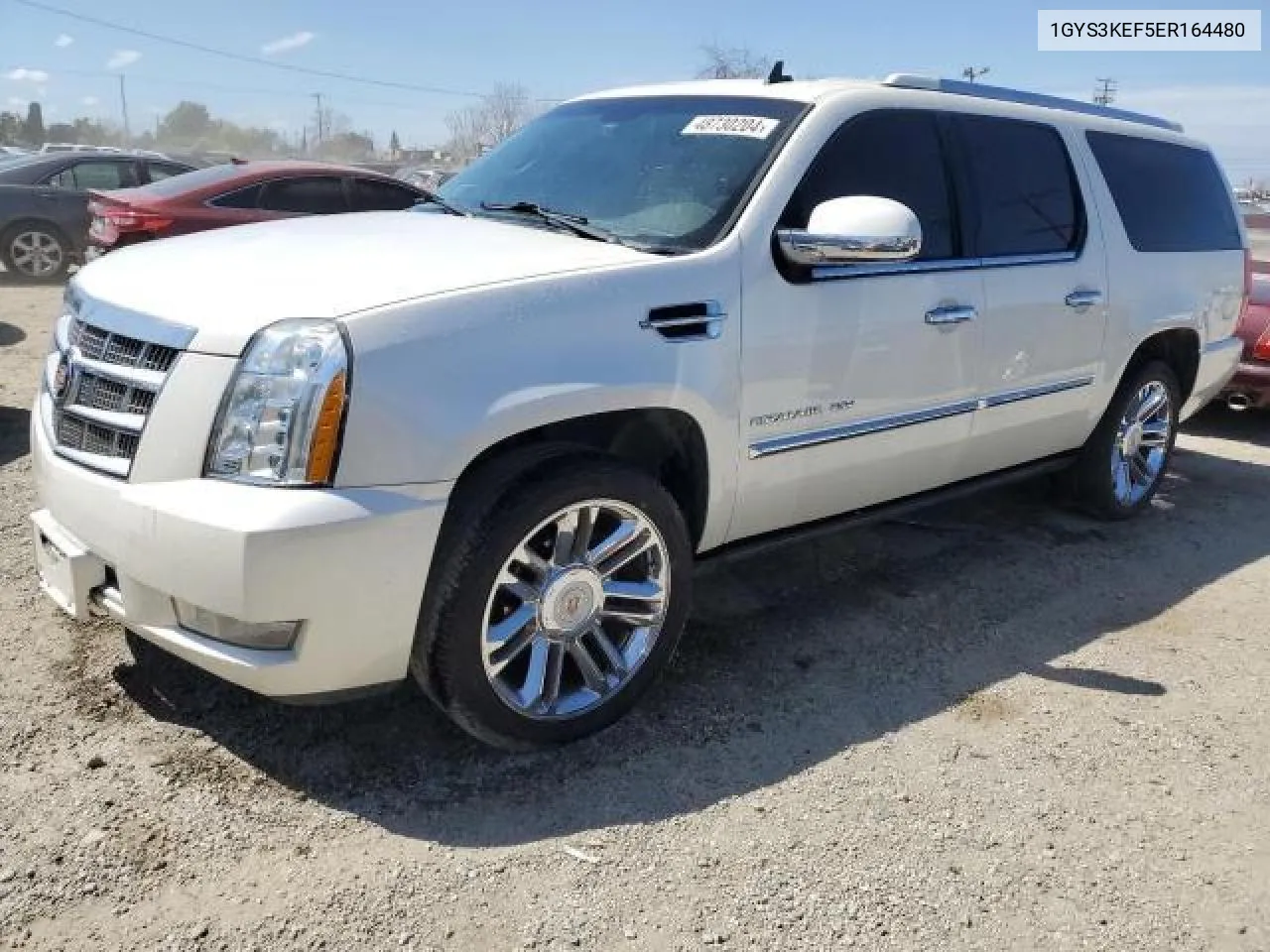 2014 Cadillac Escalade Esv Platinum VIN: 1GYS3KEF5ER164480 Lot: 71598244