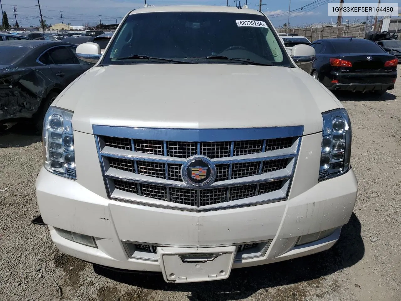 1GYS3KEF5ER164480 2014 Cadillac Escalade Esv Platinum