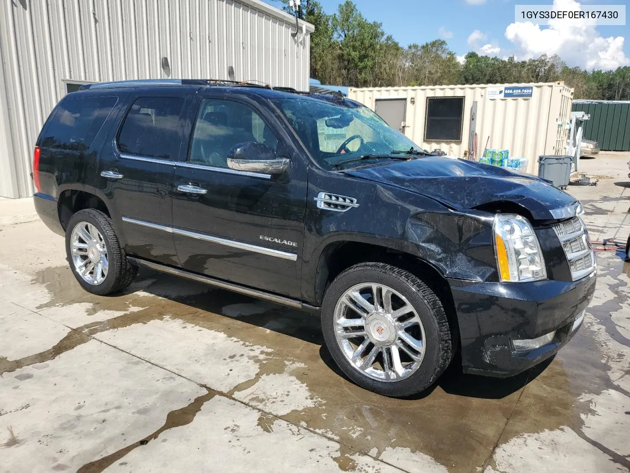 2014 Cadillac Escalade Platinum VIN: 1GYS3DEF0ER167430 Lot: 73653714