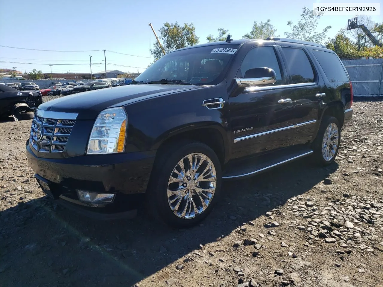 2014 Cadillac Escalade Luxury VIN: 1GYS4BEF9ER192926 Lot: 75127604