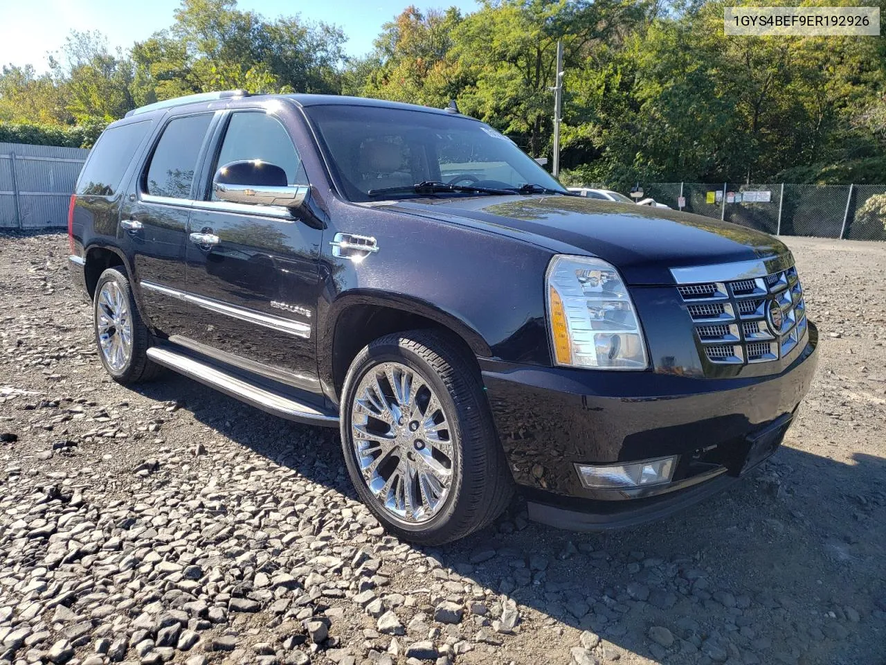 2014 Cadillac Escalade Luxury VIN: 1GYS4BEF9ER192926 Lot: 75127604