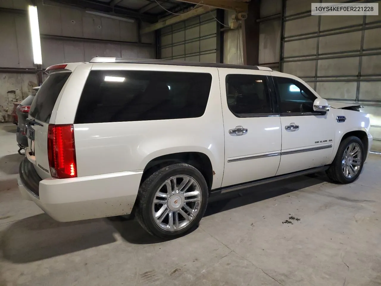 2014 Cadillac Escalade Esv Platinum VIN: 1GYS4KEF0ER221228 Lot: 75525624