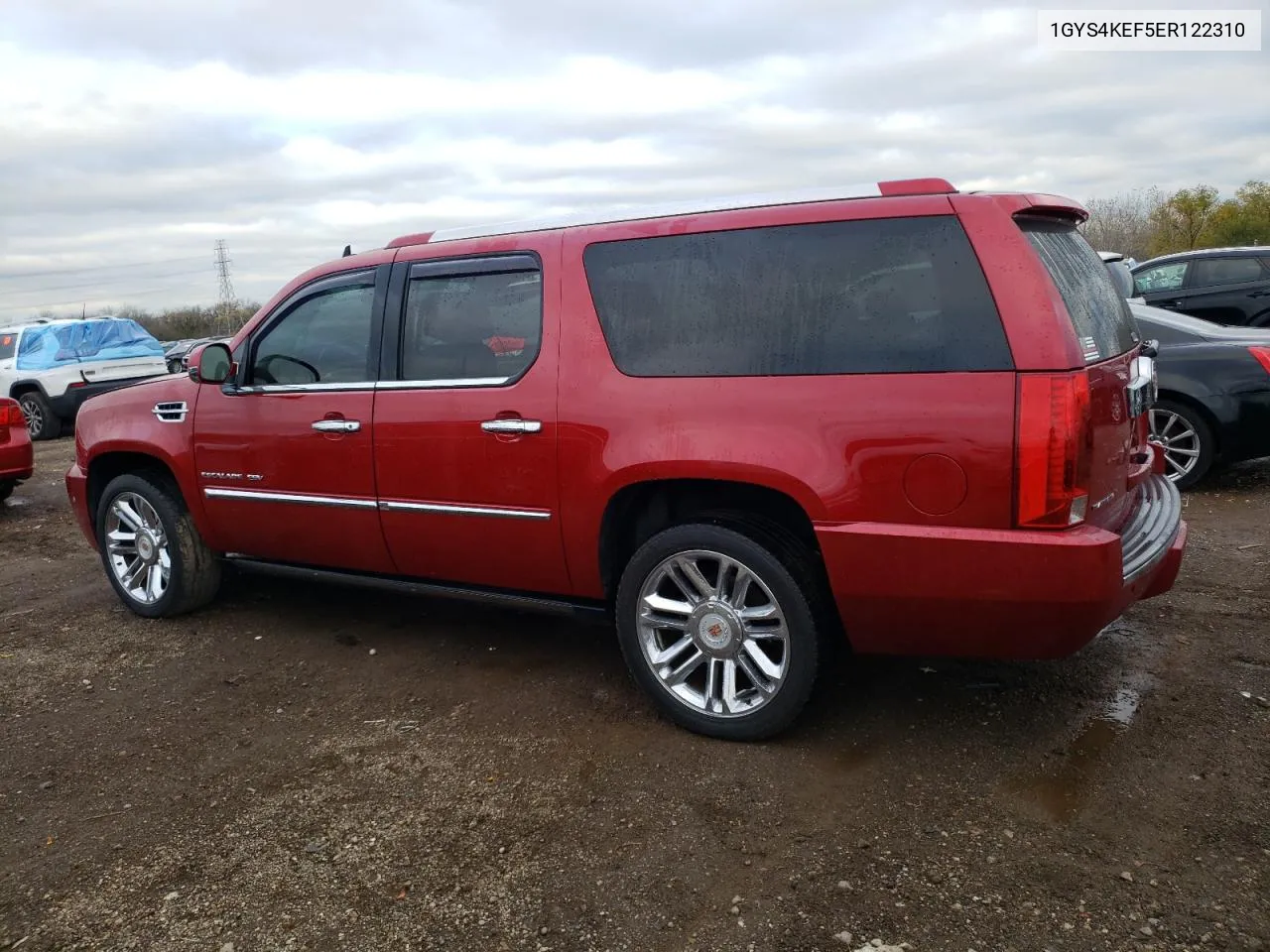 2014 Cadillac Escalade Esv Platinum VIN: 1GYS4KEF5ER122310 Lot: 77946174