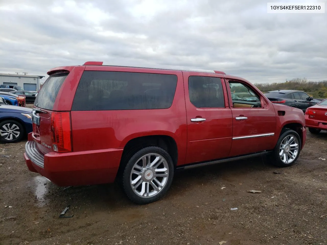 2014 Cadillac Escalade Esv Platinum VIN: 1GYS4KEF5ER122310 Lot: 77946174