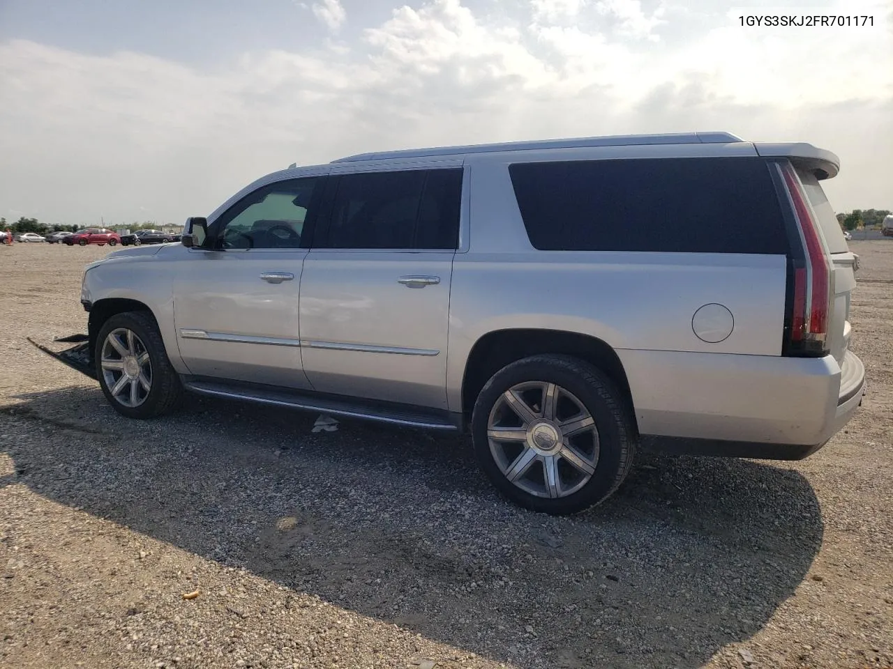 1GYS3SKJ2FR701171 2015 Cadillac Escalade Esv Luxury