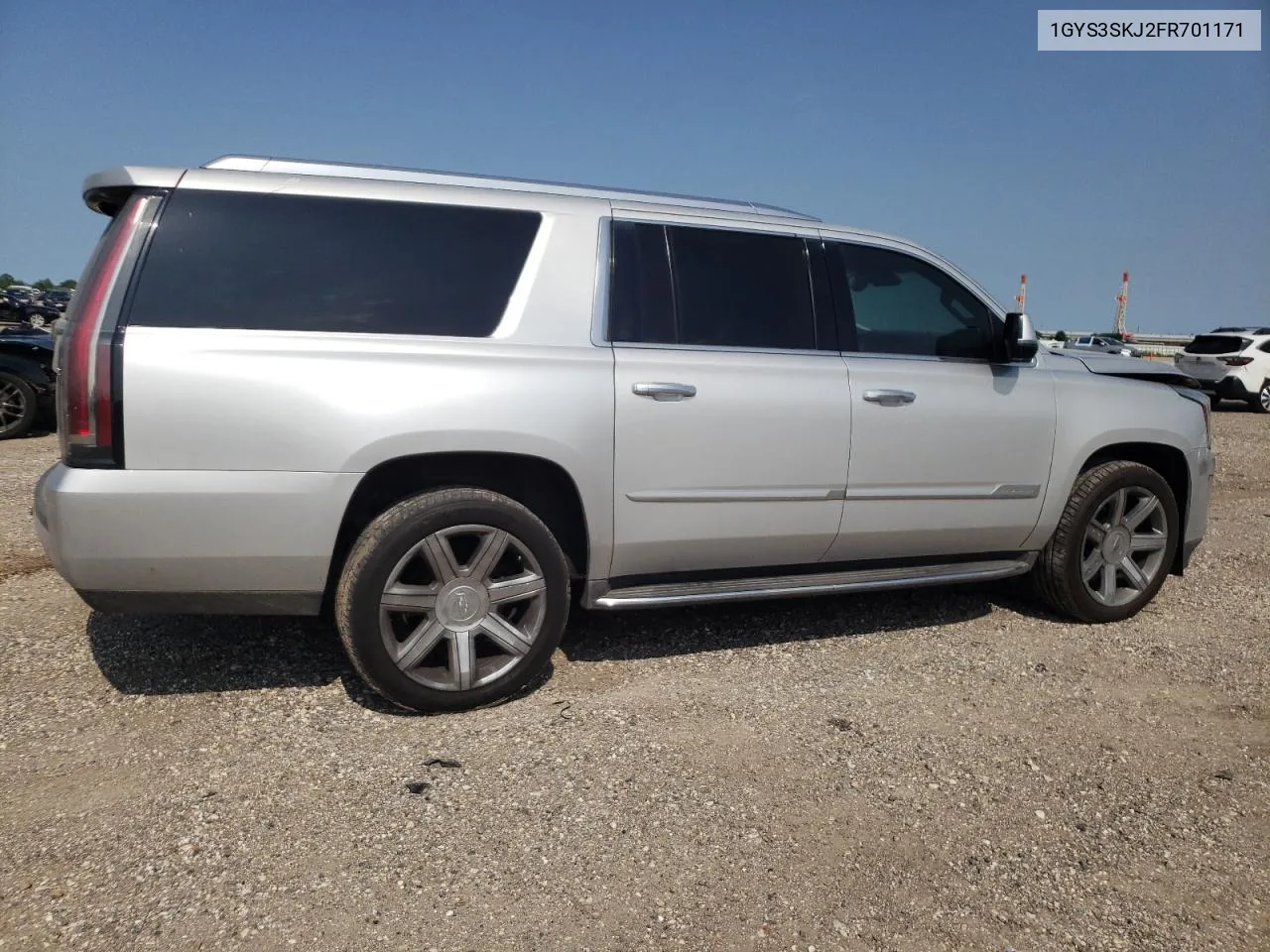 1GYS3SKJ2FR701171 2015 Cadillac Escalade Esv Luxury