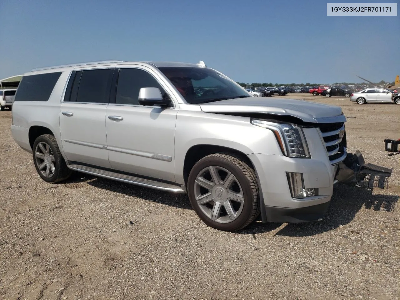 1GYS3SKJ2FR701171 2015 Cadillac Escalade Esv Luxury