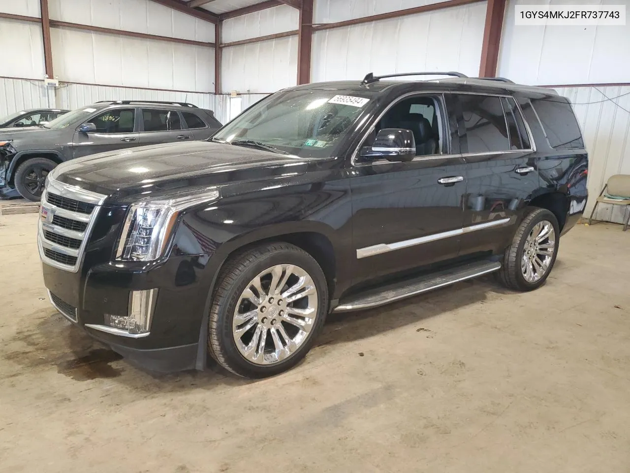 2015 Cadillac Escalade Luxury VIN: 1GYS4MKJ2FR737743 Lot: 56935494