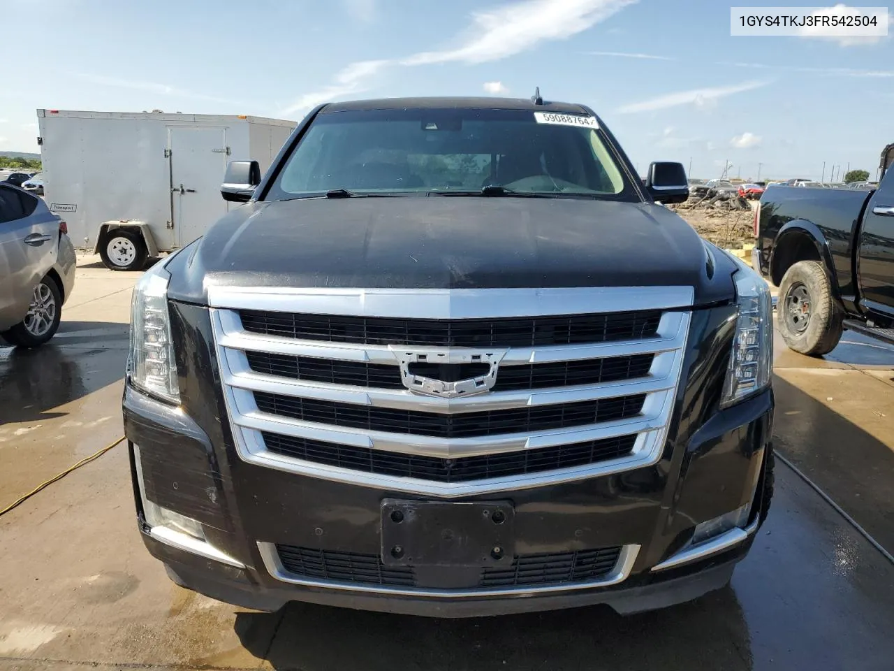 1GYS4TKJ3FR542504 2015 Cadillac Escalade Esv Premium